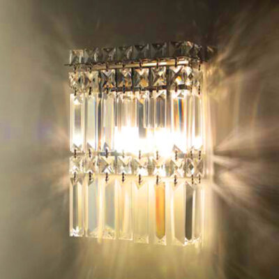 Luminária de Parede Arandela de Cristal Apolios