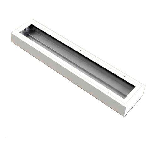 Luminária de Sobrepor Hermética Sala Limpa IP65 – Para TuboLED T8, 2x9w, 2x18W, 4x9w e 4x18w