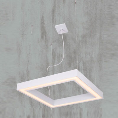 Lustre Pendente Styllus quadrado LED