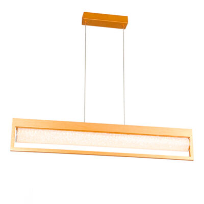 Lustre Pendente Moderno Linear Navarra - LED Integrado