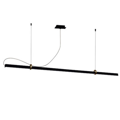 Lustre Pendente Moderno Linear Office – LED Integrado