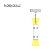 Perfil Pendente Faixo Duplo 33mm