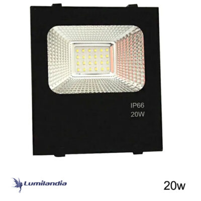 Refletor LED Slim SMD IP66 Bivolt - 20w