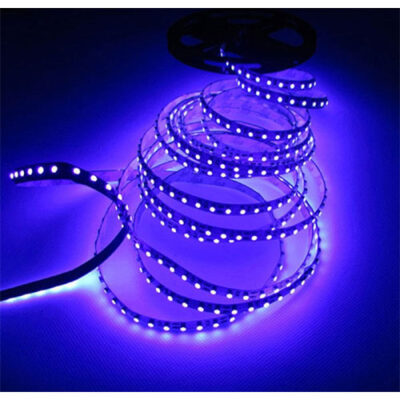 Fita de LED Ultravioleta - UV Luz Negra - SMD 5050 - 5 Metros
