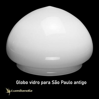 Globo de Vidro Bacia São Paulo Antigo