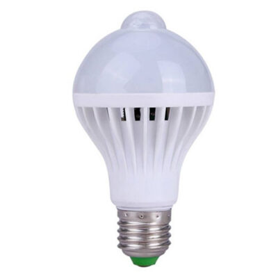 Lâmpada Bulbo LED com Sensor de Presença