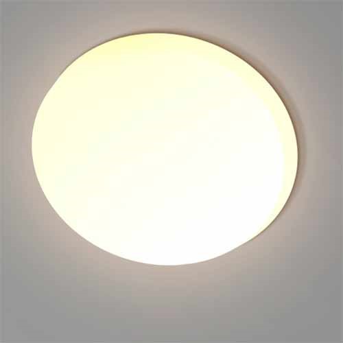 Luminária Semi Embutida Redonda LED Integrado - Borda Infinita