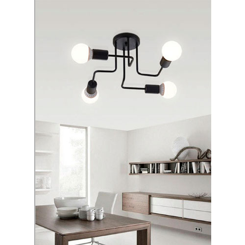 Lustre Plafon Moderno Aranha