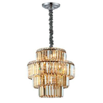 Lustre Moderno Cristal Hera