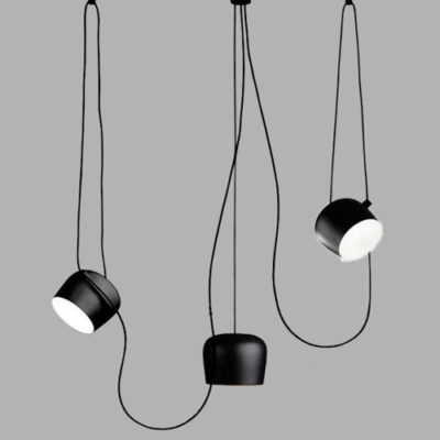 Lustre Moderno Trio Caneco Aranha - LED INTEGRADO