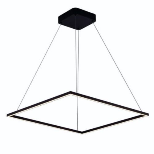 Lustre Moderno Quadrado - LED INTEGRADO