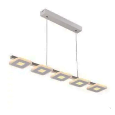 Lustre Moderno Linear com Quadrados - LED Integrado