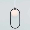 Pendente Moderno Aro Oval com Globo II