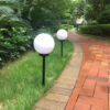 Poste de Jardim Reto com Globo Ø20CM