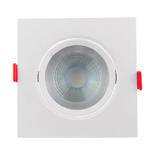 Spot de Embutir LED Downlight Quadrado - 3w / 5w / 7w