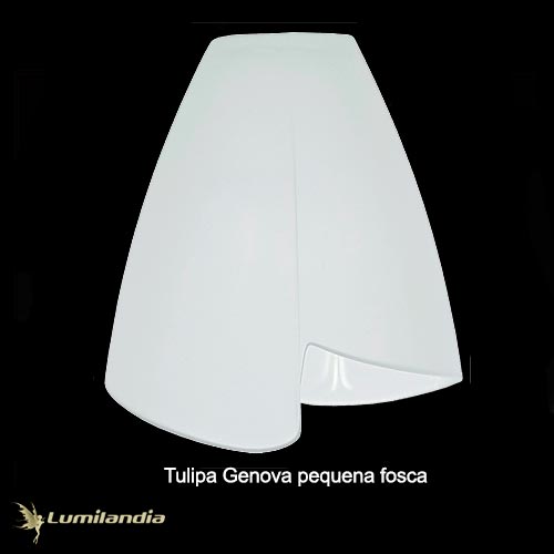 Tulipa de Vidro para Luminária Gênova Pequena