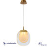 Pendente Moderno Traki de Cristal com LED Integrado