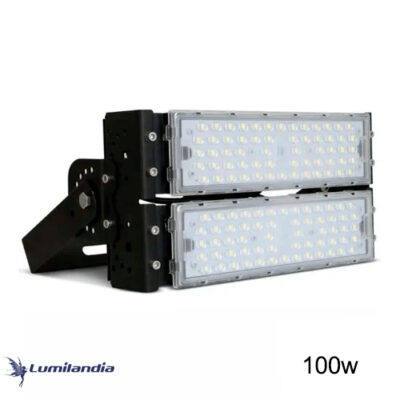 Refletor LED Integrado de Alta Performance para Uso Externo 100w