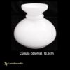 Cúpula Colonial de Vidro Ø13,5cm