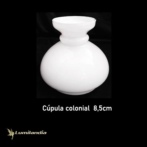 Cúpula Colonial de Vidro Ø8,5cm