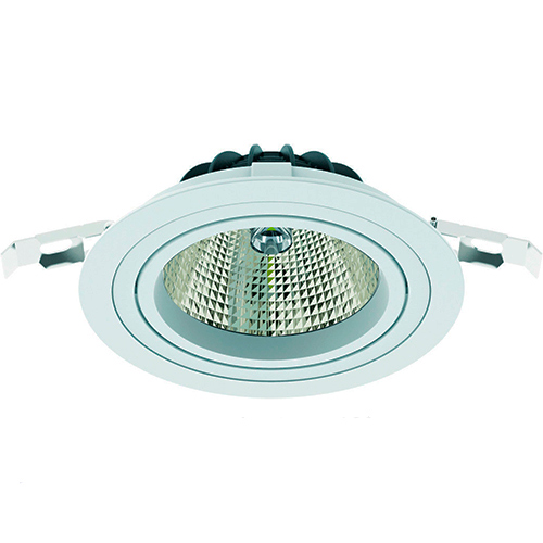 Luminária Embutir Redondo Giratório com LED Integrado 10W