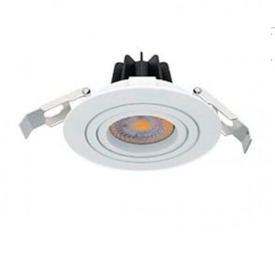 Luminária Embutir Redondo Giratório com LED Integrado 6W