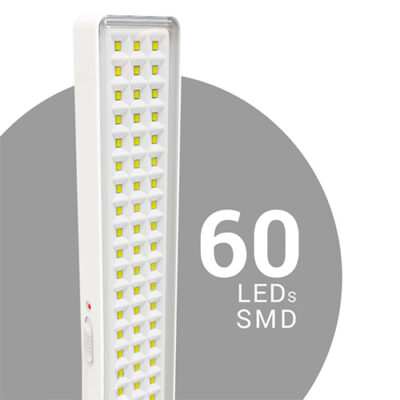 Luminária de Emergência Autônoma 4w com LED Integrado