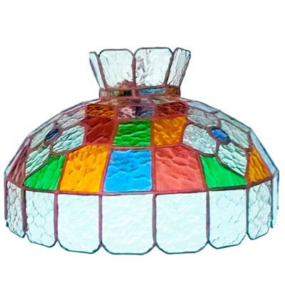 Pendente Vitral Estilo Tiffany Vintage Bow