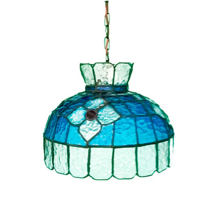 Pendente Vitral Estilo Tiffany Vintage Bow Pequeno