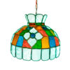 Pendente Vitral Estilo Tiffany Vintage Bow Pequeno