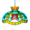 Pendente Vitral Estilo Tiffany Vintage Home Grande