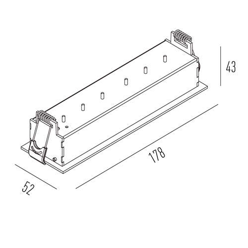 Luminária de Embutir Pontual Picolo Orientável 14W