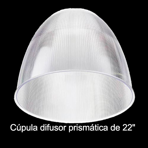 Cúpula Prismática de 22”