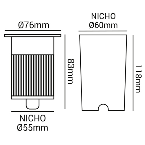 Embutir Solo LED Integrado 10W