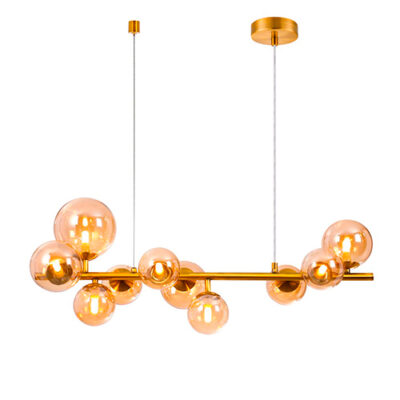 Lustre Pendente 10 Globos Boleia