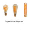 lustre Leblon 5 lampadas