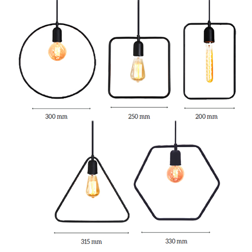 Luminária de Teto Pendentes Tubular3