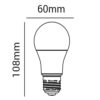 Lâmpada Bulbo LED 9W 3/4/6K
