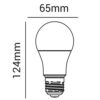 Lâmpada Bulbo LED 15W 3/4/6k
