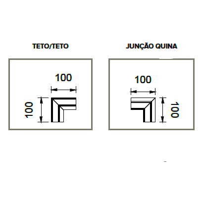 Perfil de Embutir de Alumínio Extrusado no Frame Linear 4,7cm4