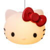 LUMINÁRIA PENDENTE HELLO KITTY LAÇO VERMELHO