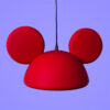 PENDENTE ABERTO ORELHAS MICKEY VERMELHO