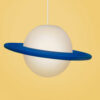 LUMINÁRIA PENDENTE SATURNO AZUL