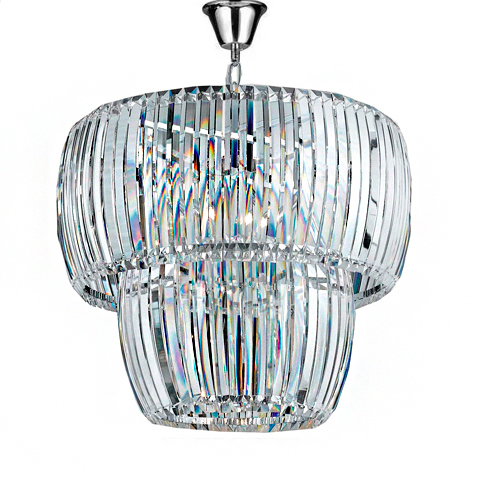 LUSTRE DUBAI DE CRISTAL K9 TRANSPARENTE