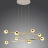 Lustre LED Orbis 8 globos