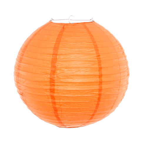 Pendente lanterna Japonesa 20 cm Laranja