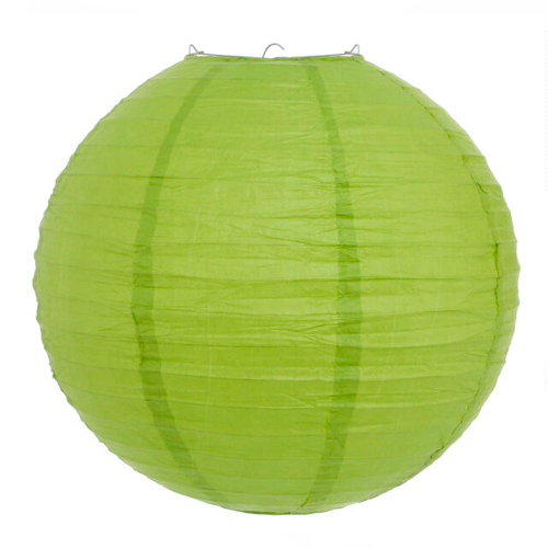Pendente lanterna Japonesa 40 cm Verde