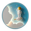 Plafom Infantil astronauta 26w